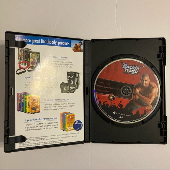 Set of 3 workout DVDs Jillian Michaels -Tae Bo -Rockin Body - Picture 3 of 5